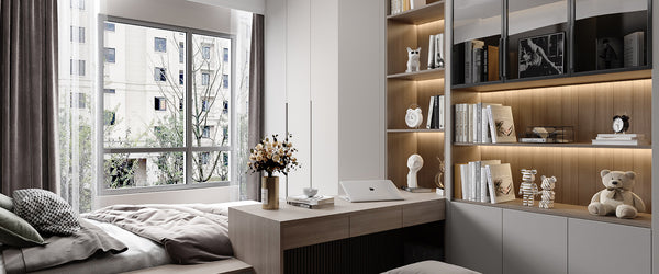 The design style of the boys' room in the children's room