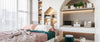Girls' room design style in children's rooms