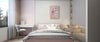 Girls' room design style in children's rooms