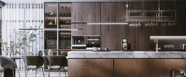 Italian minimalist cabinet | The ultimate dialogue of material and process