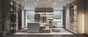 Modern light luxury integrated walk-in closet